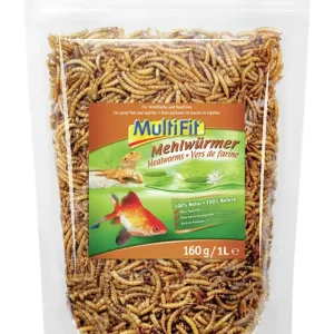 MultiFit Mehlwürmer Reptilien/Teich 1 l 160 g Preiswert